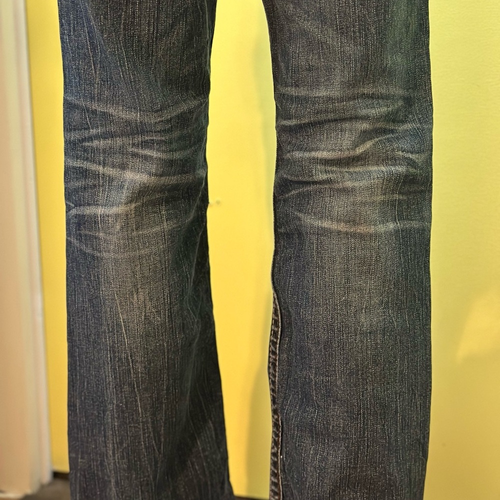 Big Star Women's Distressed Blue Flare Bootcut Jeans 30R 31" Inseam - Picture 11 of 16